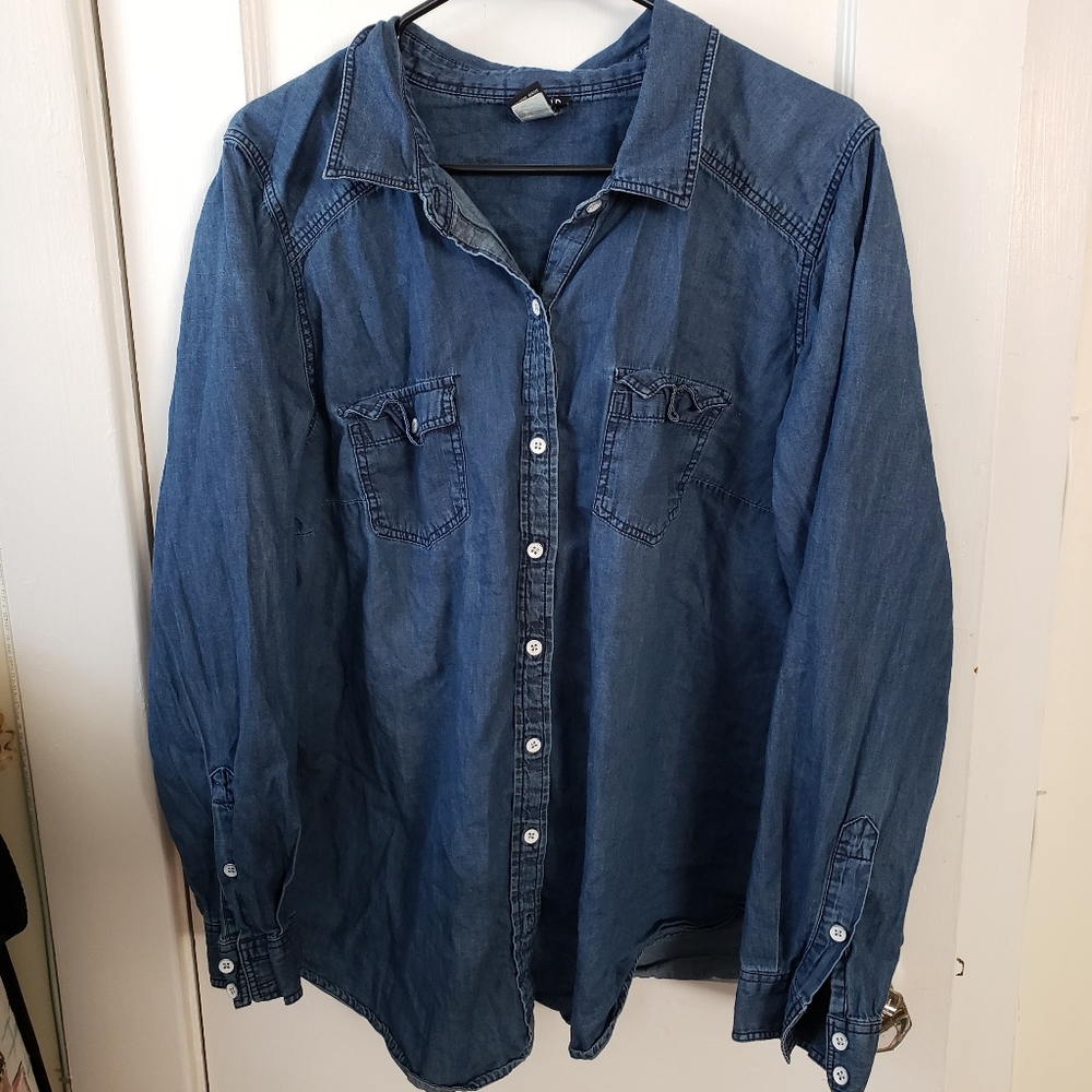 Denim Button Down
